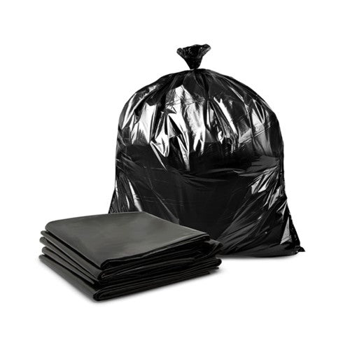 Black Trash Bags 55-60 Gallon – 2 Mil Heavy Duty