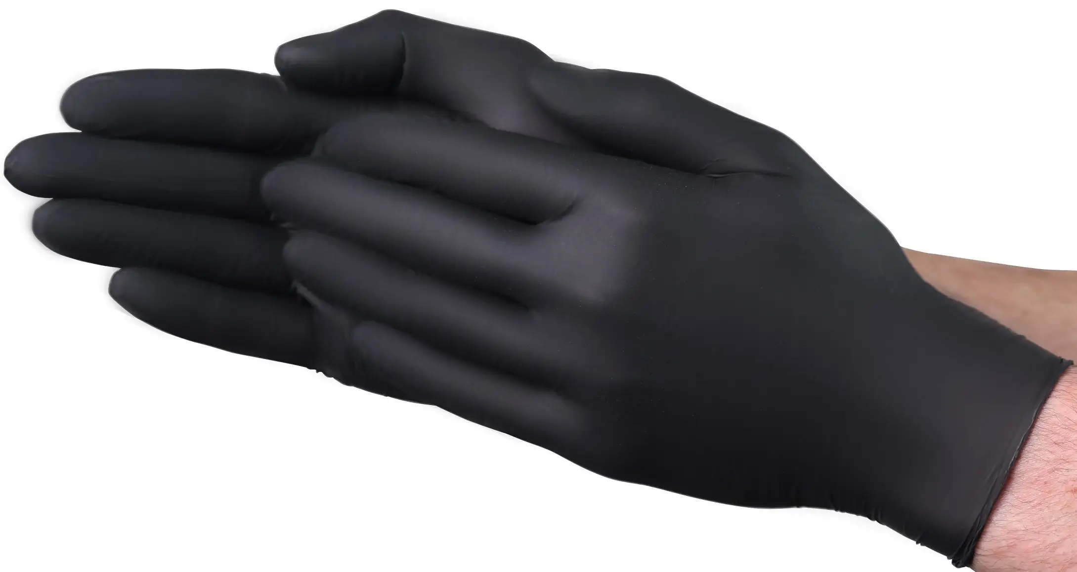 Black Nitrile Gloves 3.5 Mil – Non-Medical