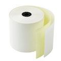 3" 2-Ply Carbonless Paper Rolls – White/Yellow 50 Rolls