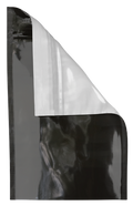 Mylar Bags Black & Clear – 6"x9.25"x2.36" Zipper Seal 500ct